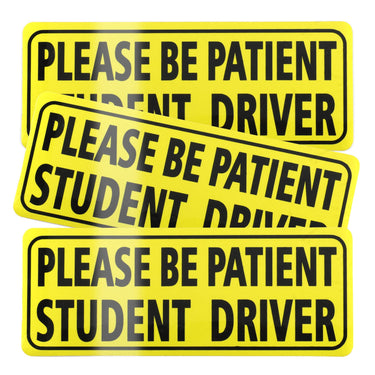 JUSTTOP 3pcs Student Driver Sticker for Car